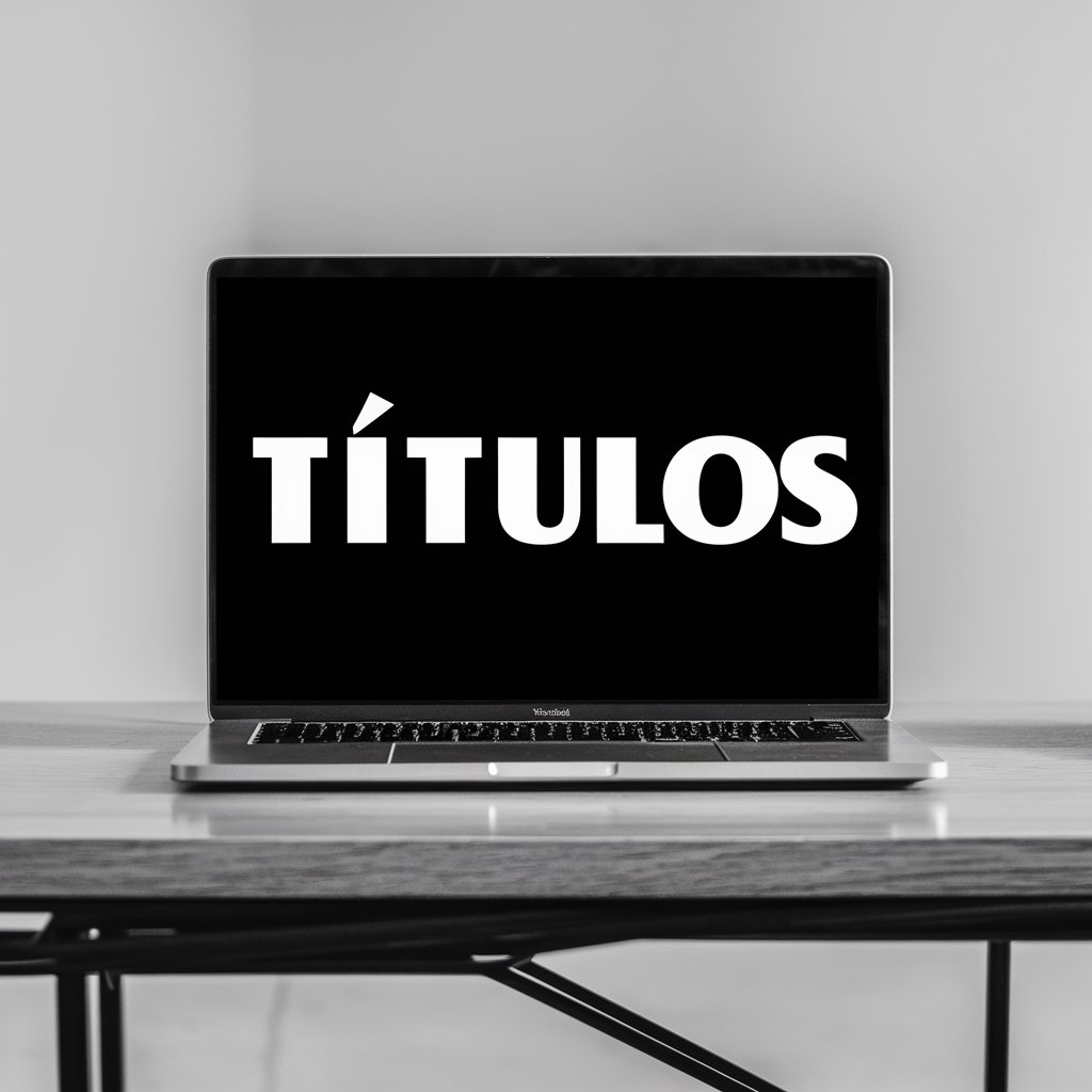 Entrada de blog - Titulos