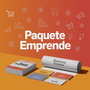 Paquete Emprende: Haz Que Tu Negocio Resalte y Venda