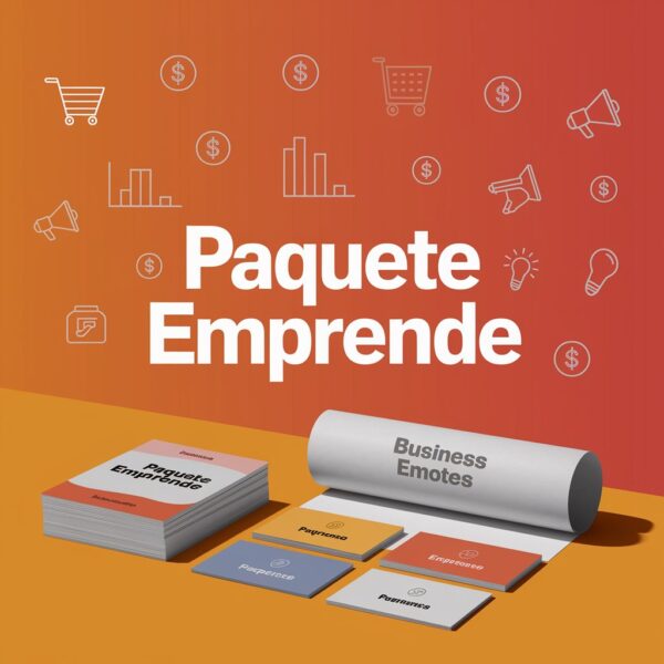Paquete Emprende: Haz Que Tu Negocio Resalte y Venda