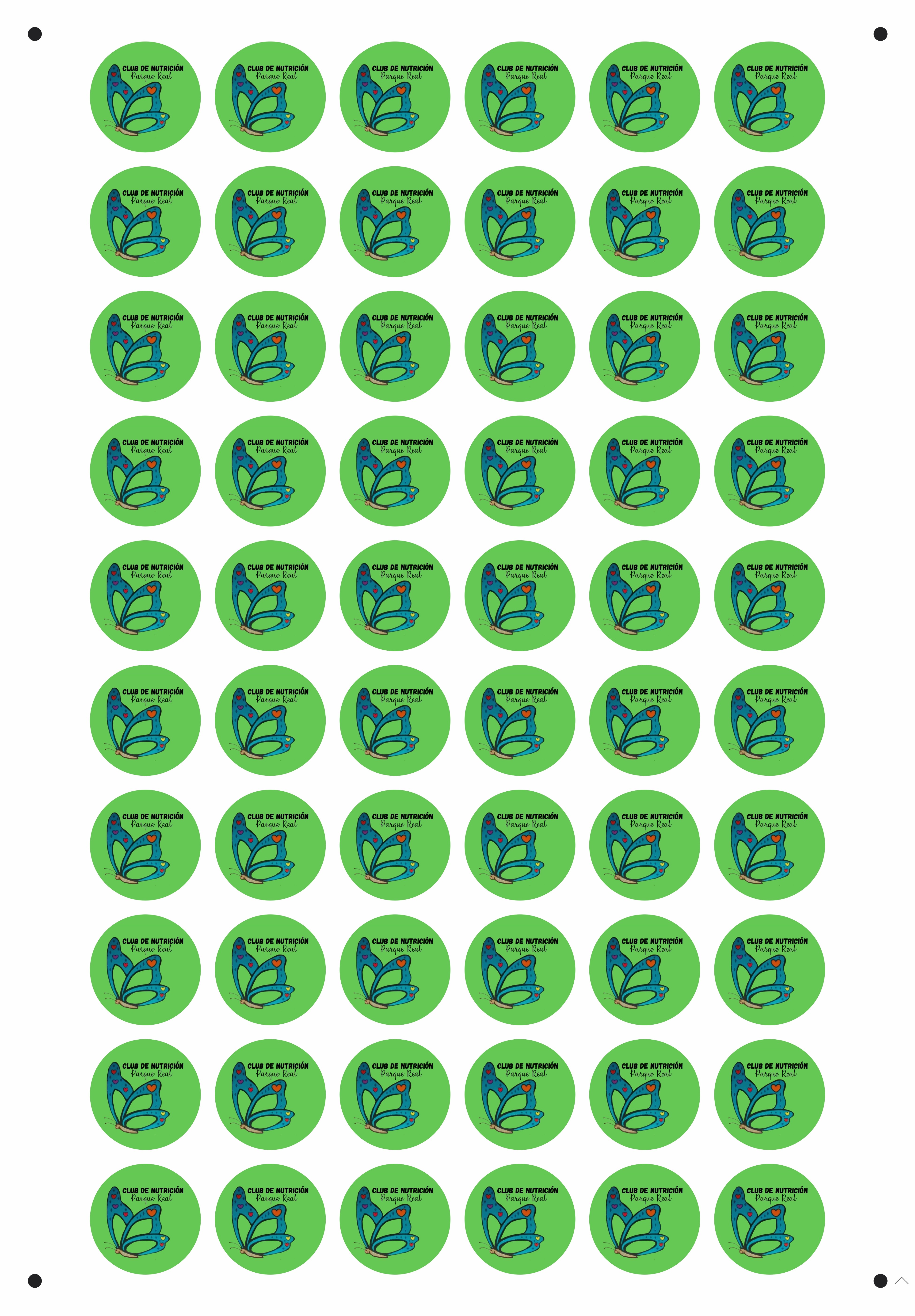 Volantes Cuarto de carta